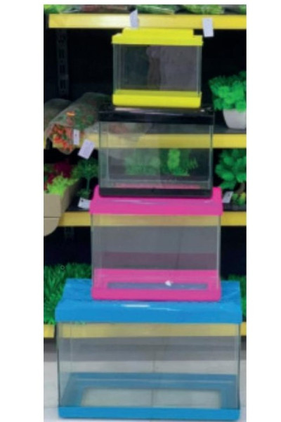 AKVARYUM 4'LÜ SET KAPALI KUTU